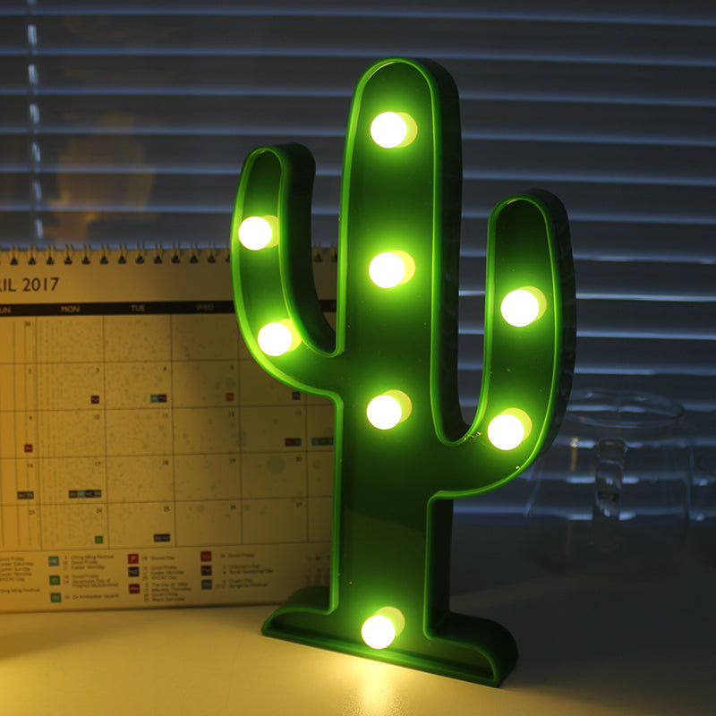 Lampara Led Decorativa De Cactus