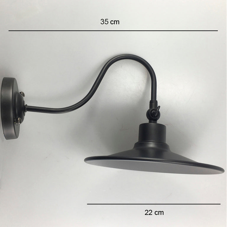 Pantalla Vintage articulada, Negra