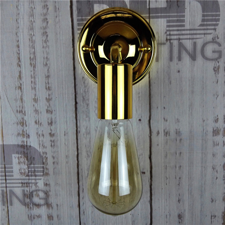 Lampara Vintage E27, Dorado