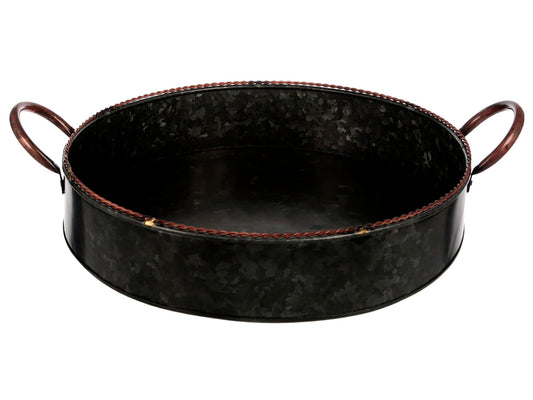 Charola o bandeja de Metal Vintage