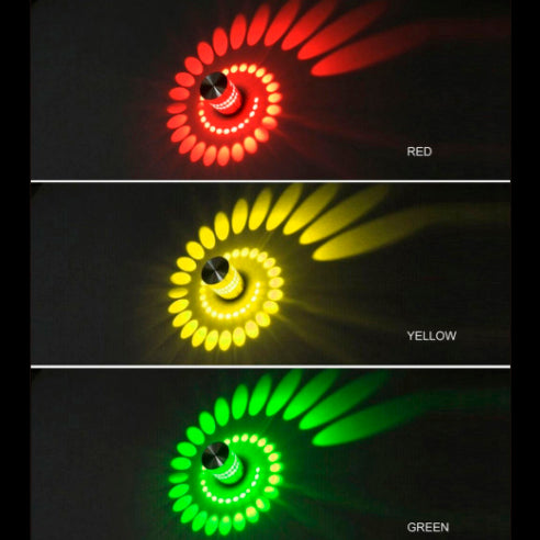 Lampara Led Luz Espiral RGB