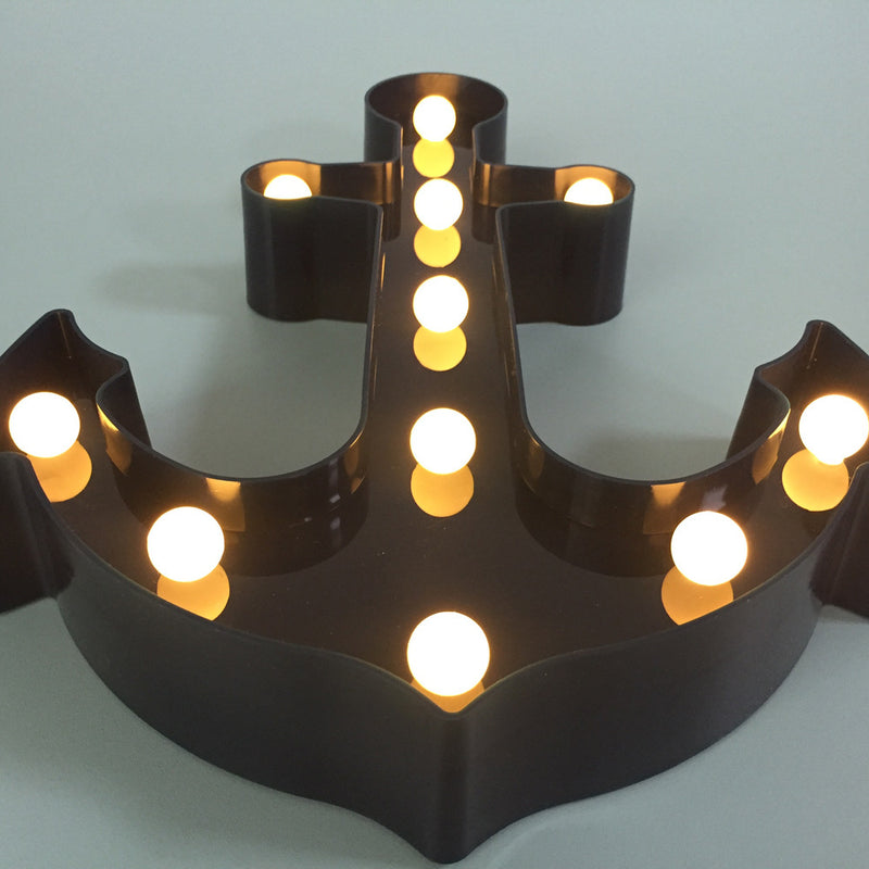 Lampara Led Decorativa De Ancla