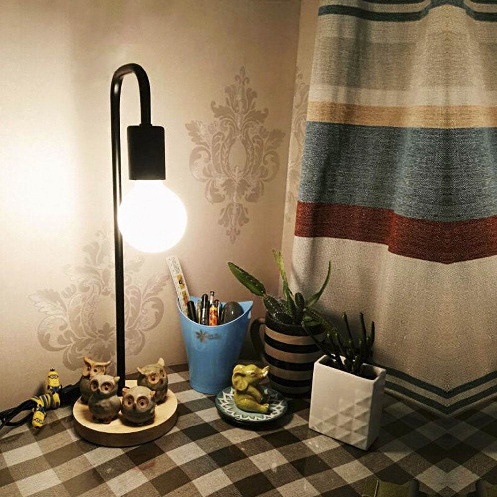 Lampara Vintage De Escritorio, Estilo Retro