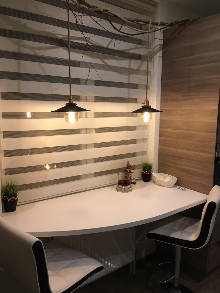 Pantalla Vintage colgante, Negro Paquete 3-Pack