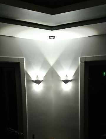 Lampara Led Triangulo Luz Blanca