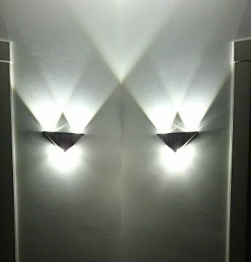 Lampara Led Triangulo Luz Blanca